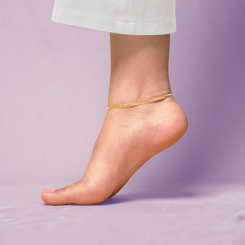 Everlasting Snake Anklet